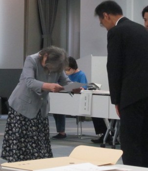 京都市障害者相談員委嘱式